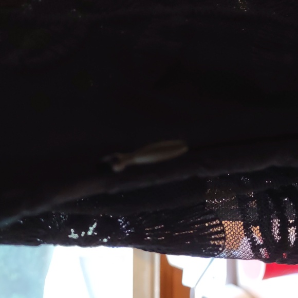 Elegant Blue Lace Long Dress - Picture 6 of 9